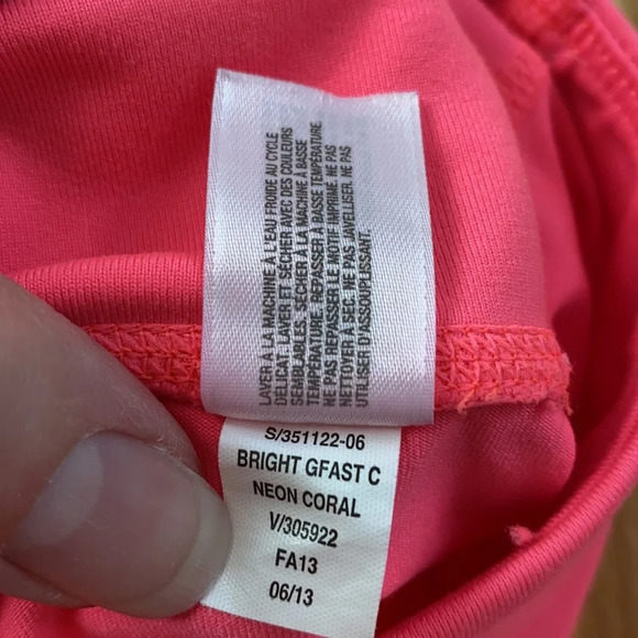 GapFit leggings cropped leggings size XS in neon coral - Picture 4 of 7